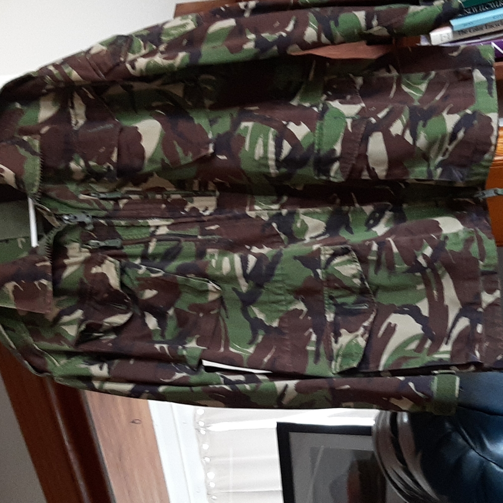 Army camouflage jacket heavy duty